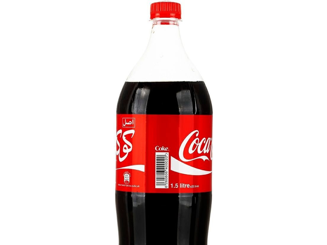 نوشابه مشکی بزرگ