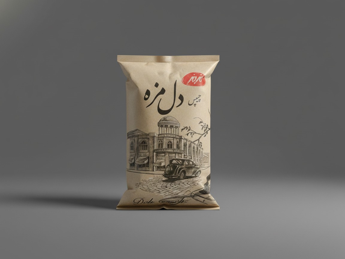چیپس نمکی دل مزه